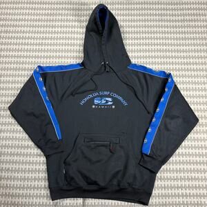Vintage Honolua Surf Company Hawaii Hooded Sweatshirt Side Tape Star Detail Sz S